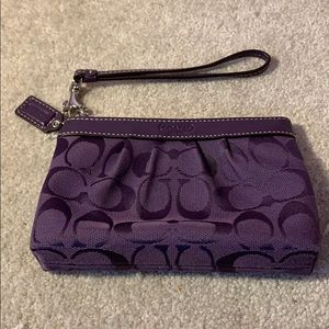 COACH wristlet